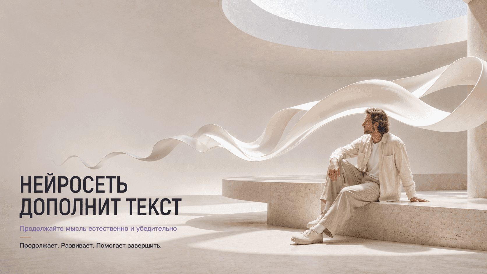 Нейросеть дополнить текст: расширить черновик