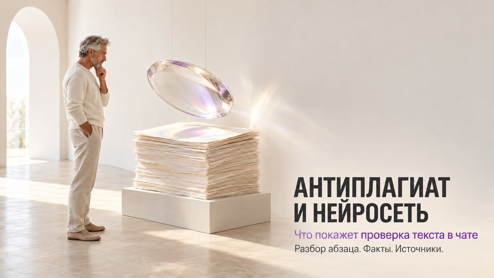 Антиплагиат на нейросеть: что ответил чат и почему это не проверка