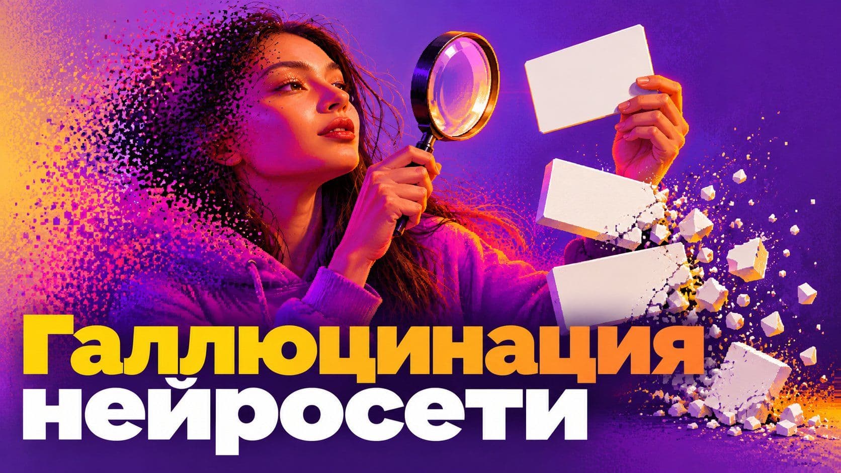 Галлюцинация нейросети — это что: поставил ловушку и вот что вышло