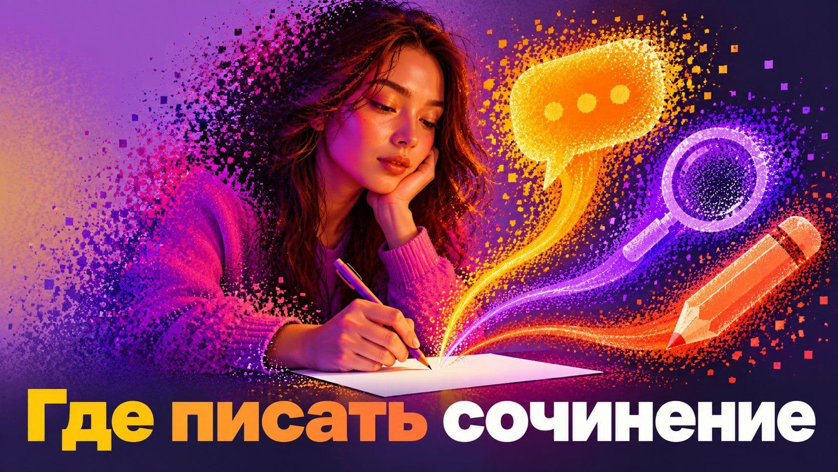 Где написать сочинение, чтобы получить разбор, а не чужой текст