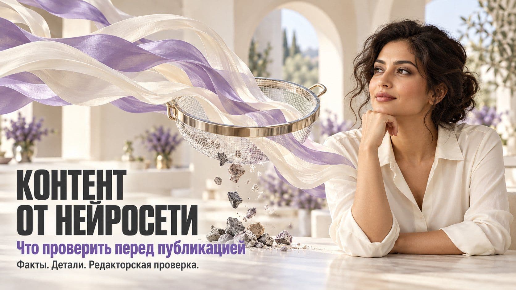 Контент, сгенерированный нейросетью: что его выдаёт и что проверить