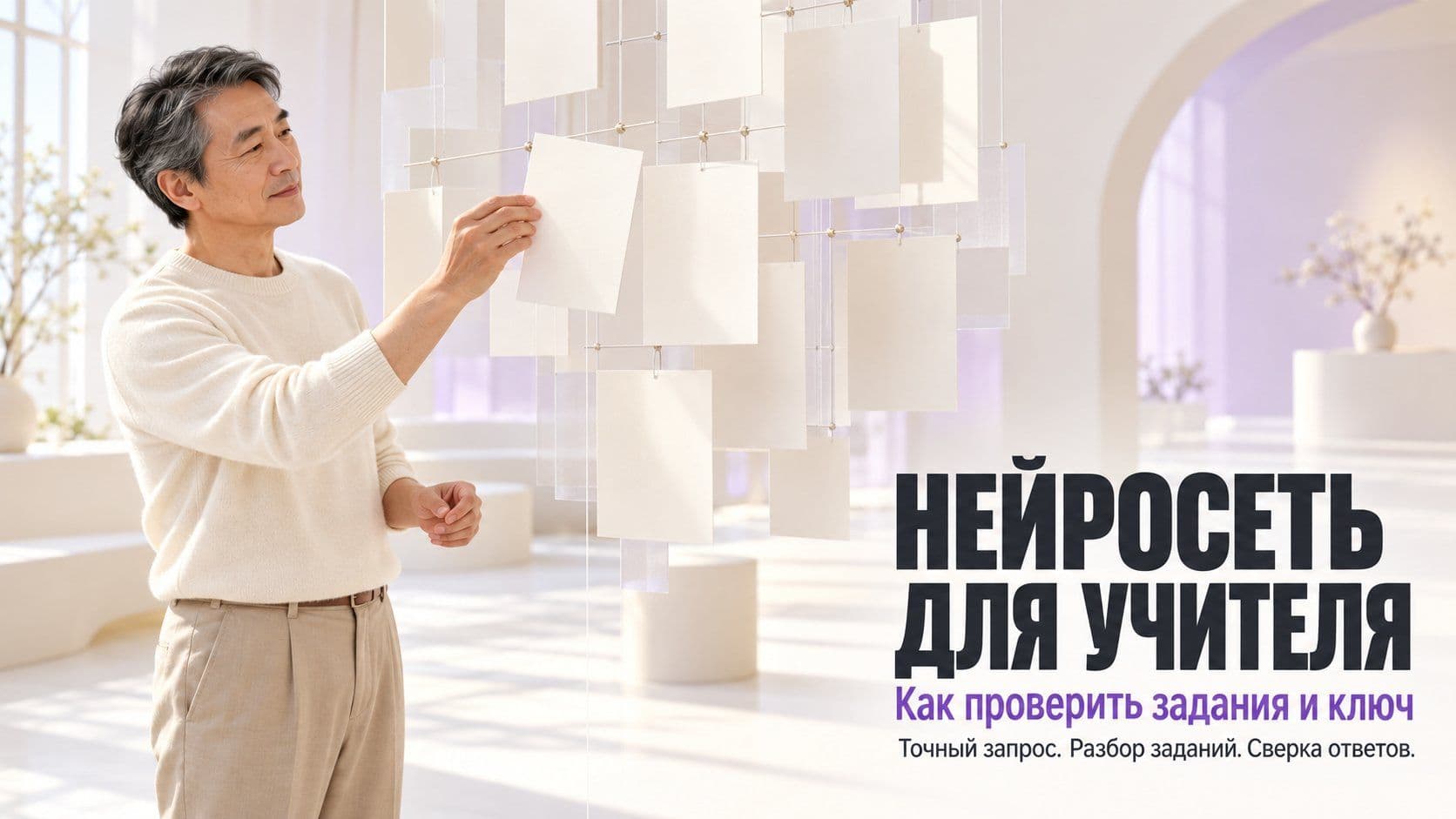 Лучшие нейросети для учителей: проверочная и ошибка в ключе