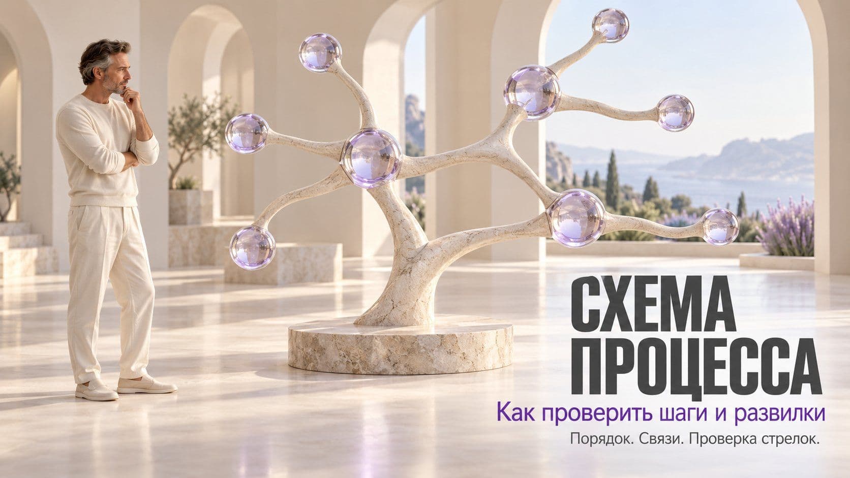 Нейросеть делает схему процесса: почему список шагов надёжнее рисунка