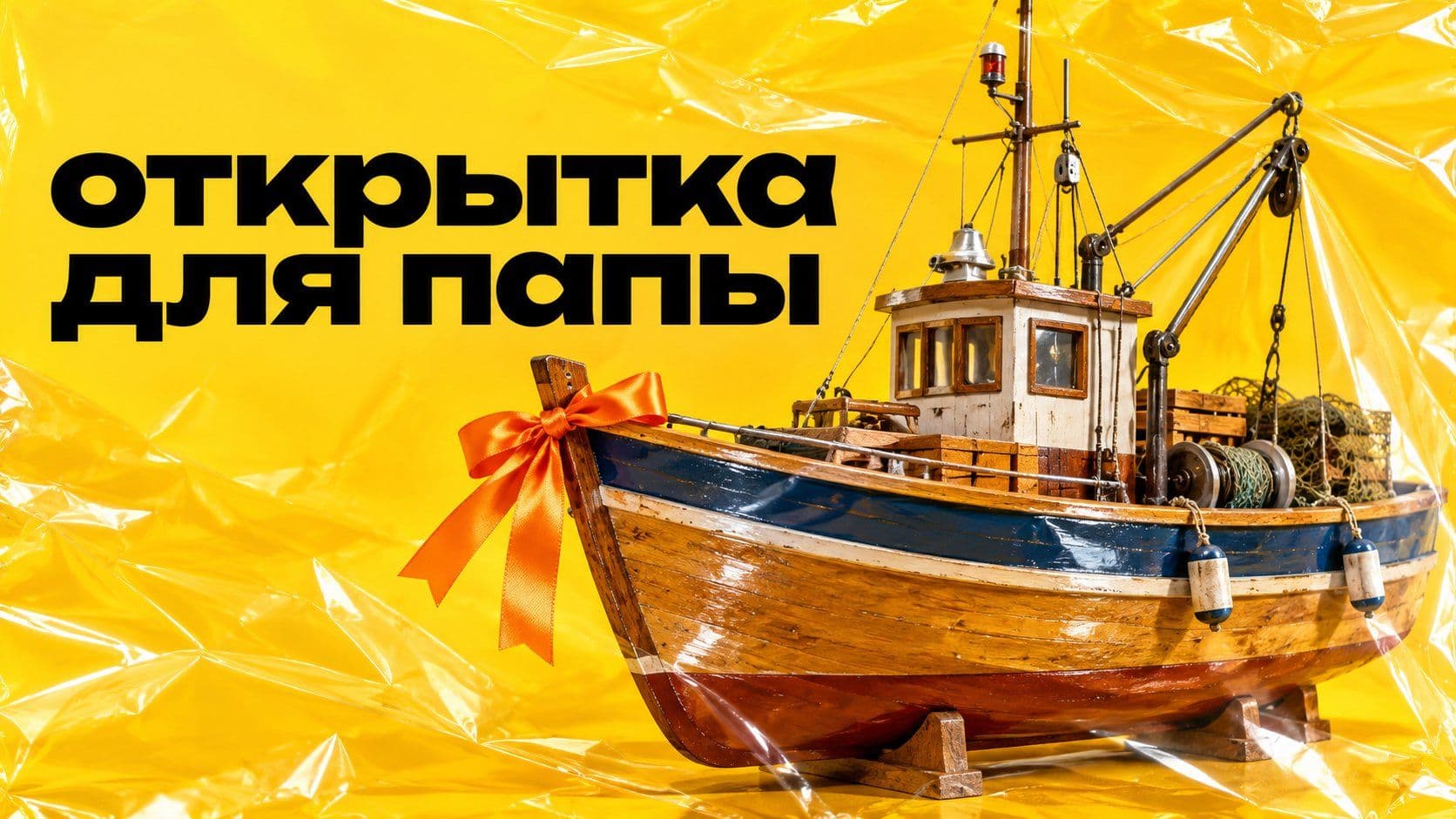 С днём рождения: картинки нейросети — торт ни для кого и открытка для папы