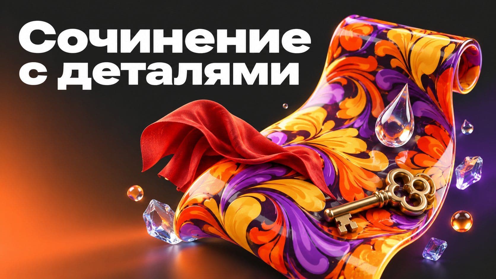 Сочинение интересно написано, когда в нём есть детали: четыре ошибки