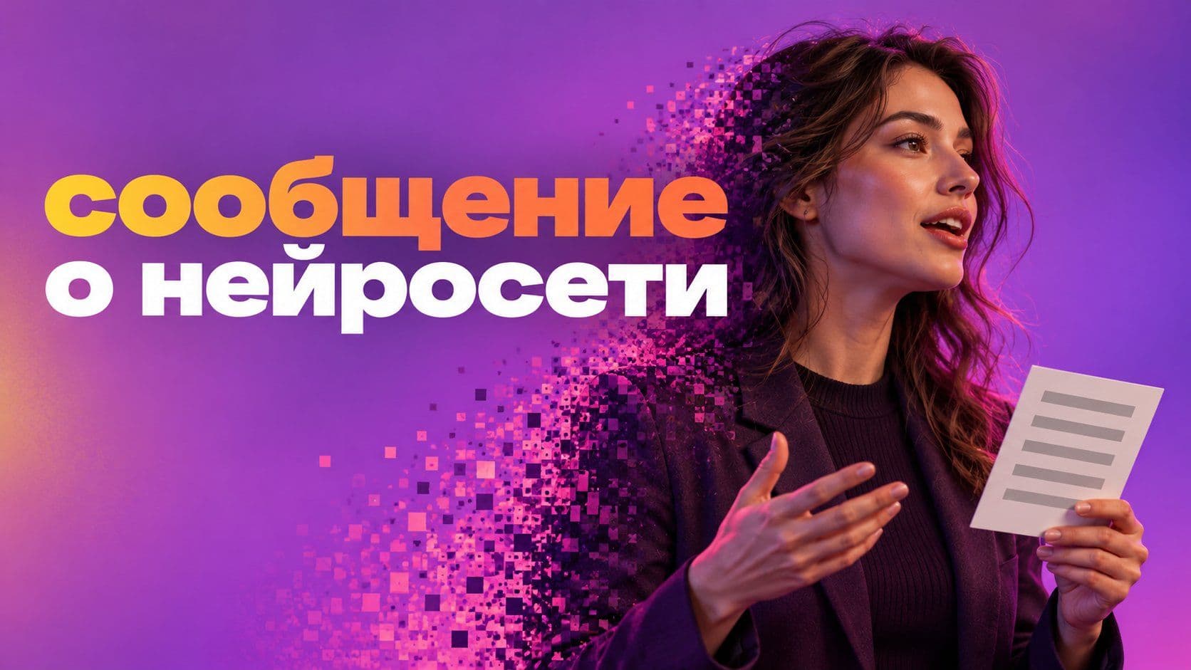 Сообщение на тему «Нейросеть»: план на 2–3 минуты и вопросы учителя